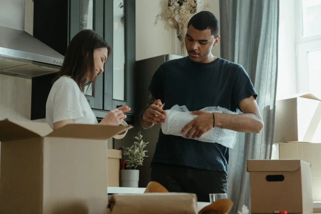 Packing together